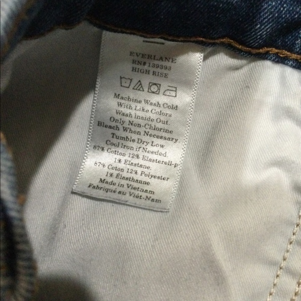 EVERLANE :: HIGH RISE JEANS - Picture 8 of 11